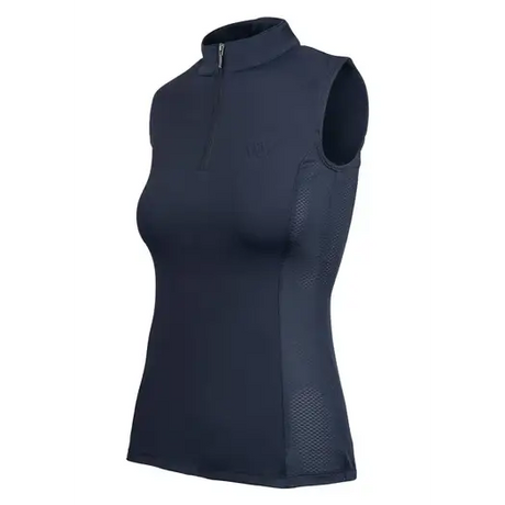Woof Wear Sleeveless Tech Riding Shirt Navy UK06 Sleeveless Tops