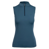 Woof Wear Sleeveless Tech Riding Shirt Petrol Blue UK06 Sleeveless Tops