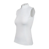 Woof Wear Sleeveless Tech Riding Shirt White UK06 Sleeveless Tops