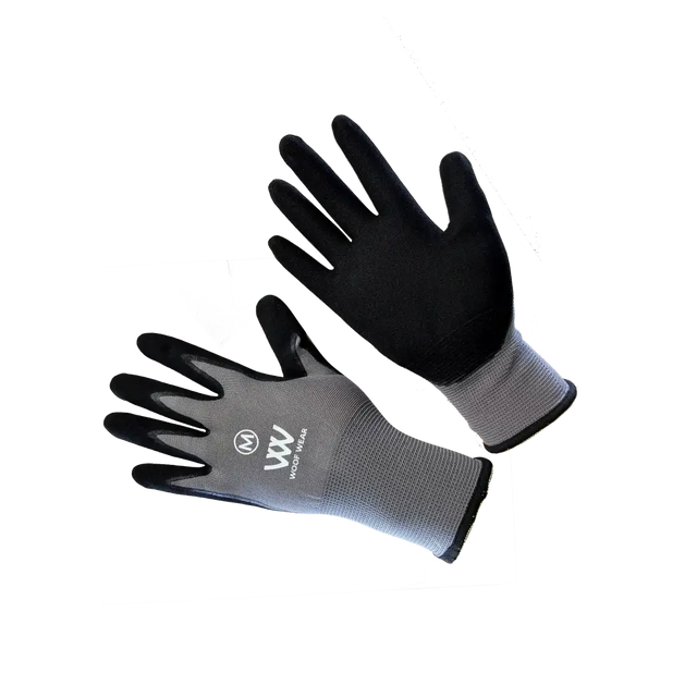 Woof Wear Summer Yard Glove Black Grey Small Yard Gloves