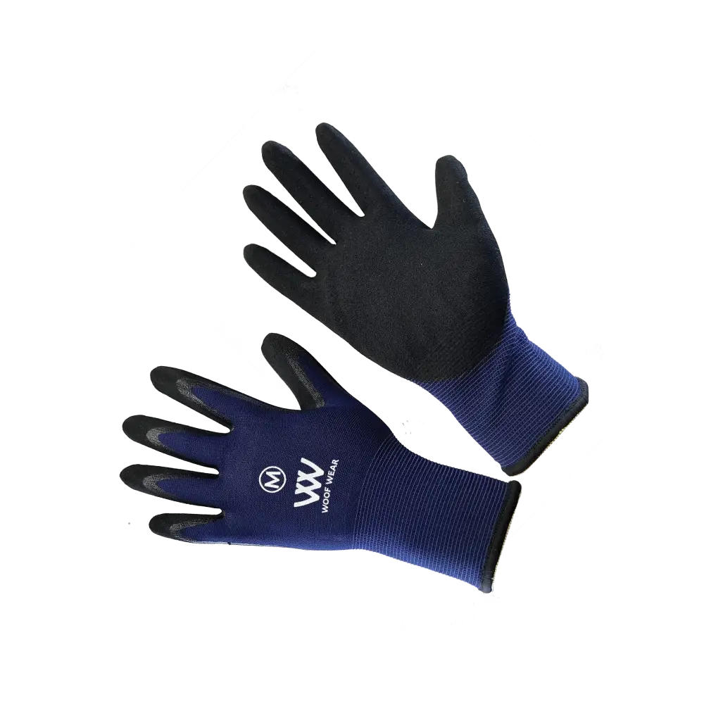 Woof Wear Summer Yard Glove Black Navy Small Yard Gloves