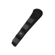 Black padded woof wear tail guard with three velcro straps and wool wear logo patch protects the tail