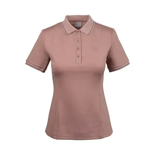 Woof Wear Tech Polo Shirt Rose UK06 Polo Shirts