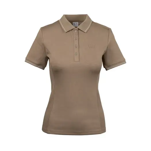 Woof Wear Tech Polo Shirt Stone UK06 Polo Shirts