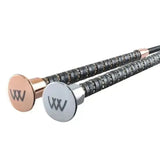 Woof Wear Twisted Dressage Whip Rose Gold Whips & Canes