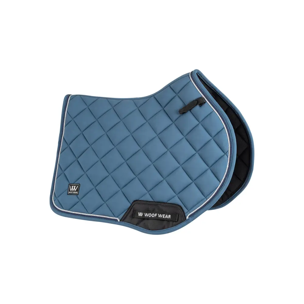 Woof Wear Vision Aura Saddle Pad CC Petrol Blue Full Size 