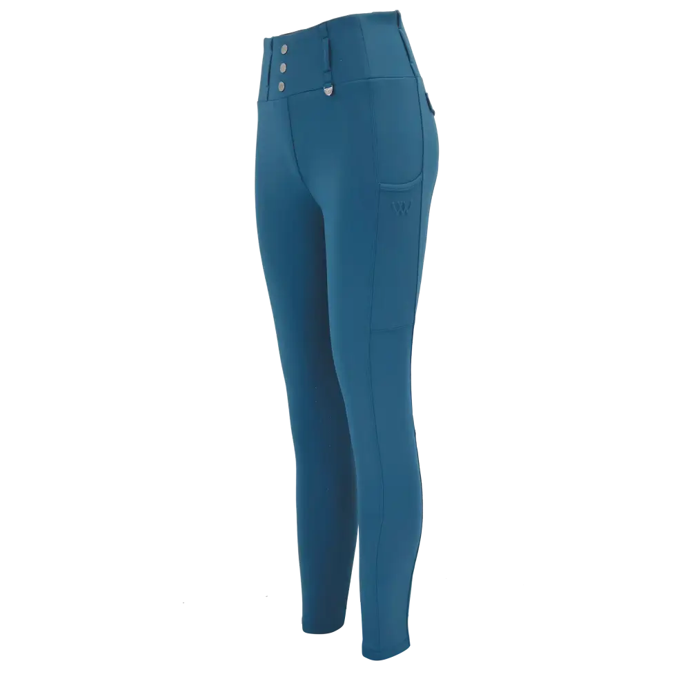 Woof Wear Vision Riding Tights Petrol Blue UK06 Riding Tights