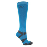 Woof Wear Young Rider Pro Sock Junior Small Turquoise Woof Wear Socks Barnstaple Equestrian Supplies