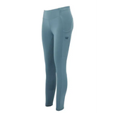 Woof Wear Young Rider Pro Tights Mineral Blue Junior Xtra Small Riding Tights