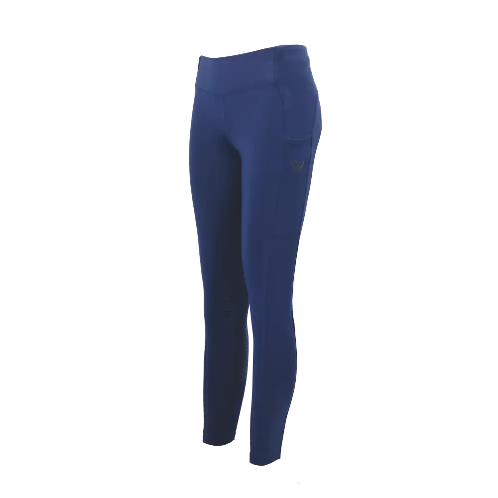 Woof Wear Young Rider Pro Tights Navy Junior Xtra Small Riding Tights