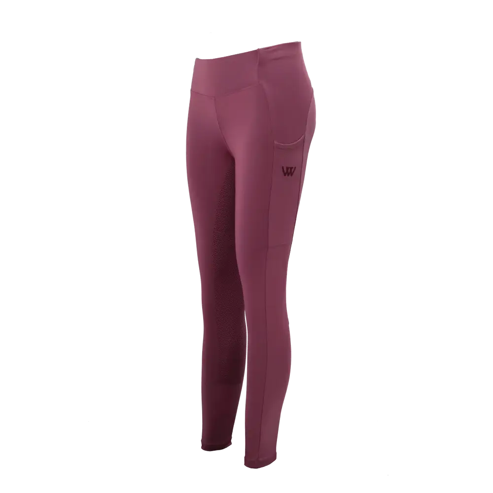 Woof Wear Young Rider Pro Tights Rose Junior Xtra Small Riding Tights
