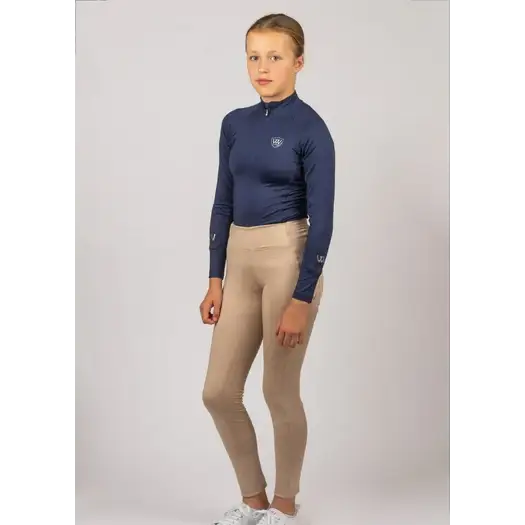 Woof Wear Young Rider Tech Shirt Black Junior Xtra Small Base Layers