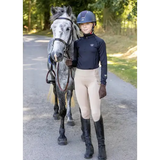 Woof Wear Young Rider Tech Shirt Black Junior Xtra Small Base Layers