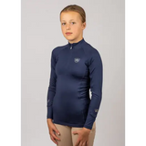 Woof Wear Young Rider Tech Shirt Black Junior Xtra Small Base Layers
