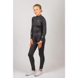 Woof Wear Young Rider Tech Shirt Black Junior Xtra Small Base Layers