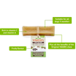 Yakers Dog Chew Apple Medium Medium Dog Treats