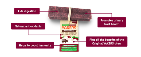 Yakers Dog Chew Cranberry Dog Treats Barnstaple Equestrian Supplies