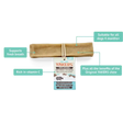 Yakers Dog Chew Mint Medium Dog Treats