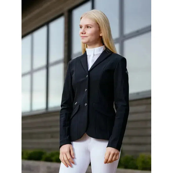Young Rider Kennedy Show Jacket Black Black 7-8 years Show Jackets