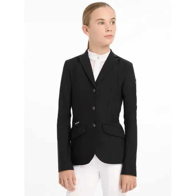 Young Rider Kennedy Show Jacket Black Black 7-8 years Show Jackets