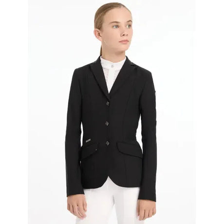 Young Rider Kennedy Show Jacket Black Black 7-8 years Show Jackets