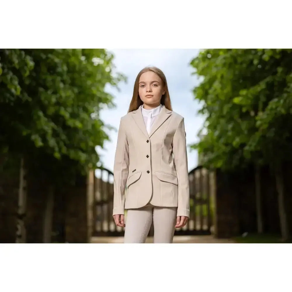 Young Rider Kennedy Show Jacket Stone Stone 7-8 years Show Jackets