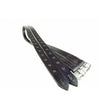 Youths Stirrup Leathers 44" English Leather Black Stirrup Leathers