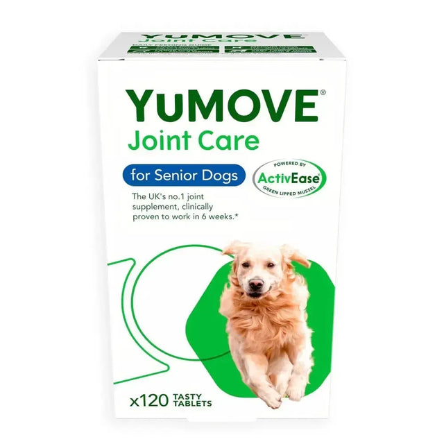 Yumove Joint Care For Senior Dogs 120 TABLETS 