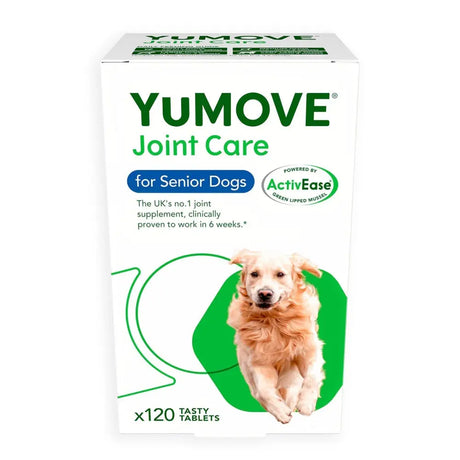 Yumove Joint Care For Senior Dogs 120 TABLETS Barnstaple Equestrian Supplies