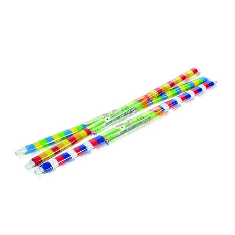 Four colorful gel pens with clear plastic casings shown alongside zero in strip blind for doors traditional low cost insect control