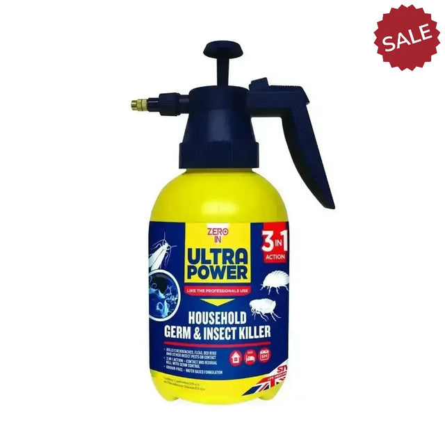 Zero In Ultra Power Household Germ & Insect Killer 1.5 Litre TRIGGER SPRAY Pest Control