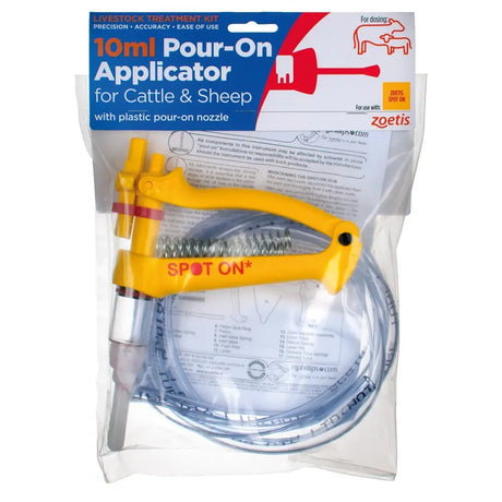 Zoetis Cattle & Sheep Pour-On Applicator 10 ml Pest Control Barnstaple Equestrian Supplies