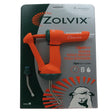 Orange and green zolvix optiline drencher drench gun with sheep illustration for livestock use